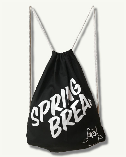 Spring Breaker Bag 2018 "schwarz"